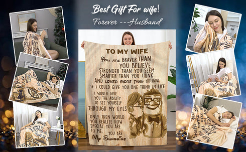 Blanket for wife from Husband